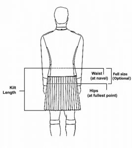 kilt sizing