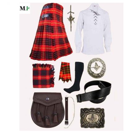 CAMERON RED TARTAN KILT PACKAGE