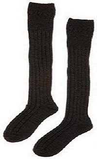 Chieftain Charcoal Grey Kilt Socks