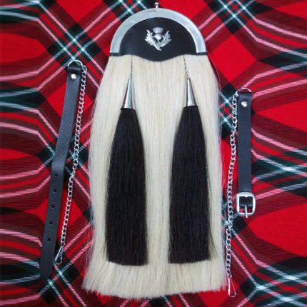 Thistle with Horse Hair Cantle Sporran