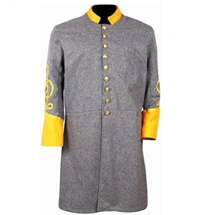 Civil war Cavalry Major’s Frock Coat with Yellow Collar & Cuff