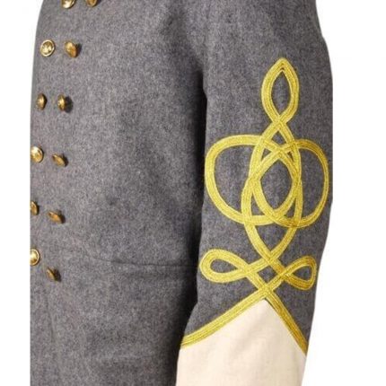 Civil War Confederate General’s Double Breasted Frock Coat