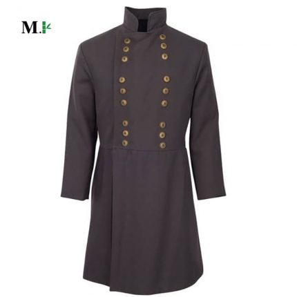 Civil War Confederate Officers Double Breasted Frock Coat