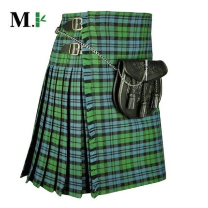 Lovely earthy tones make up the Campbell Tartan Kilt. The modest