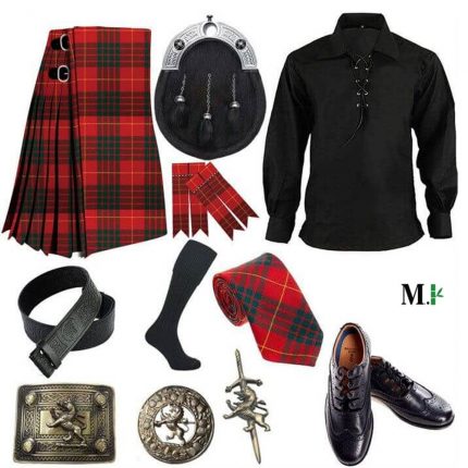 MODERN TARTAN CAMERON AND ACCESSORIES PACKAGE DEAL BY MASTER KILT.COM