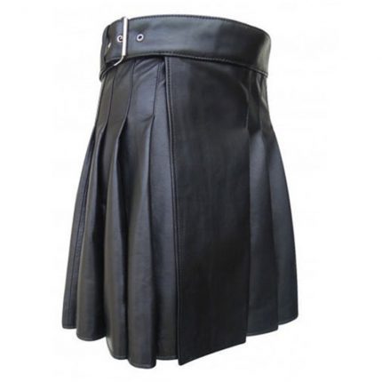 Male Gladiator Kilt in LeatherMale Gladiator Kilt in Leather