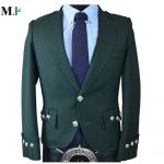 Men's Green Argyle Jacket 