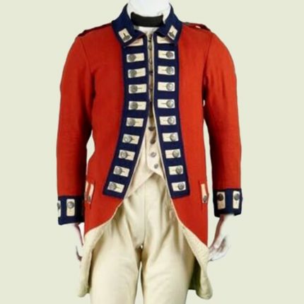 New Men's Red Patriot Screen-Worn British Soldier's Uniform,