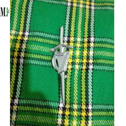 Thistle Silver Kilt Pin