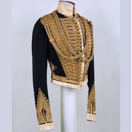 Mens Fashion Westminster Rifles Officer's Mess Jacket, Military hussar jacket,