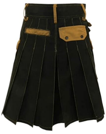 Deluxe Brown Utility Kilt