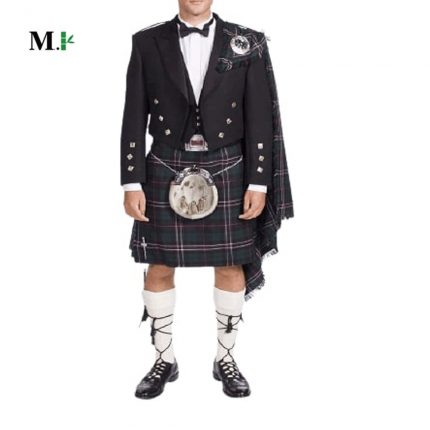 Fly Plaid Prince Charlie Jacket kilt Outfits