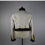 White 5th Hussar Pelisse Men’s Fashion Military Braiding Jacket