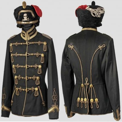 New 17th Hussar Regiment Station Officers Attila Pelzmutze Lieutenant Men Jacket