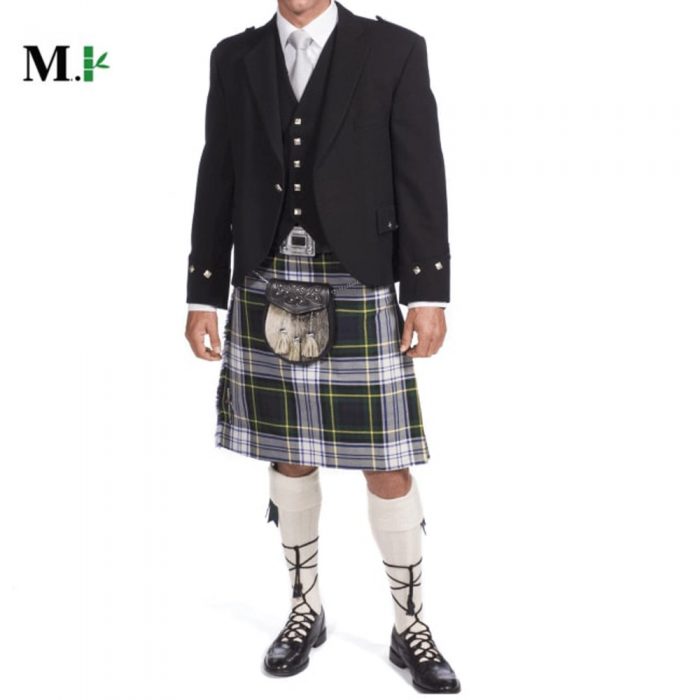 Scottish 8 Yard Dress Gordon Kilt & Jacket outfits