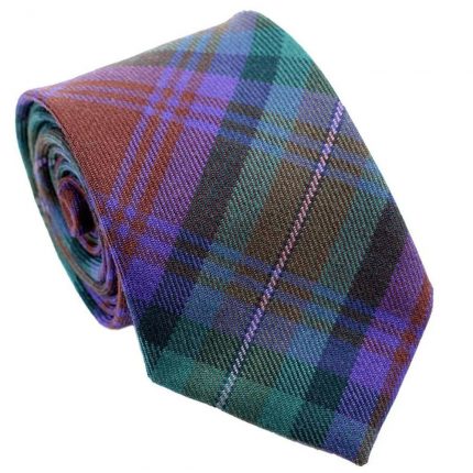 SKYE ISLAND TARTAN NECK TIE 100% WOOL