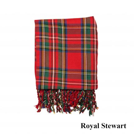 POLYVISCOSE TARTAN FLY PLAID