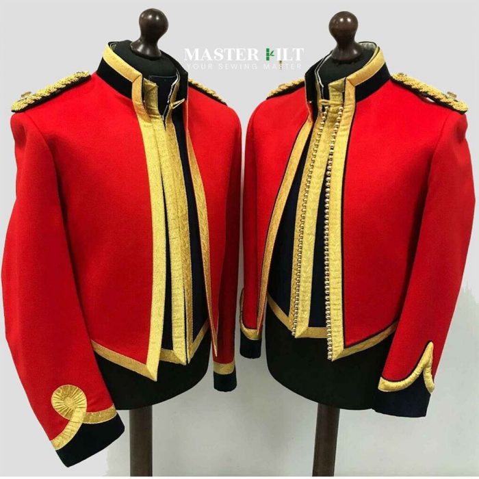 Red Mercian Regiment Officer Mess Dress Coat