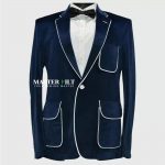 Men's Velvet Smoking Jacket